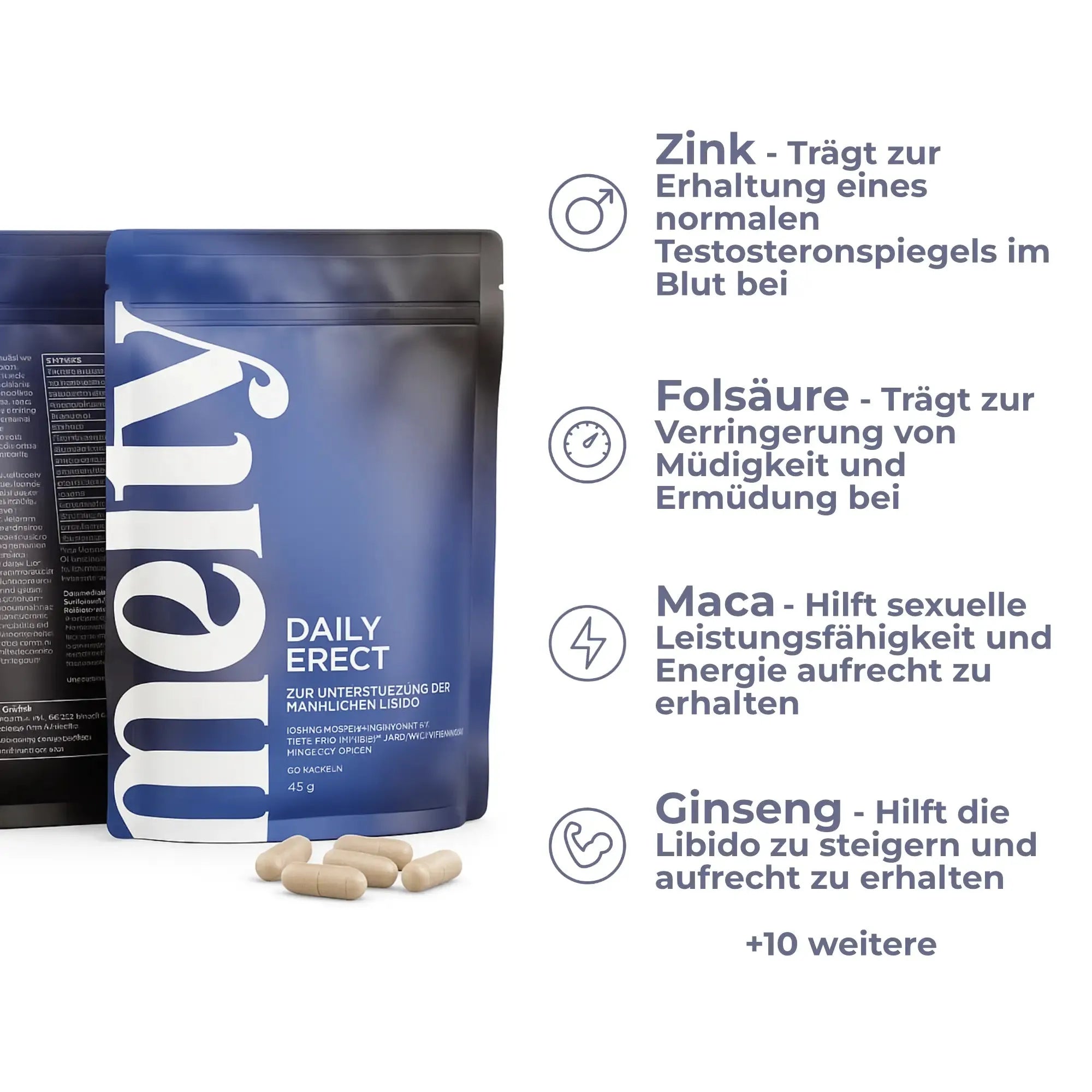 Daily Erect - zur Unterstützung der Männlichen Libido