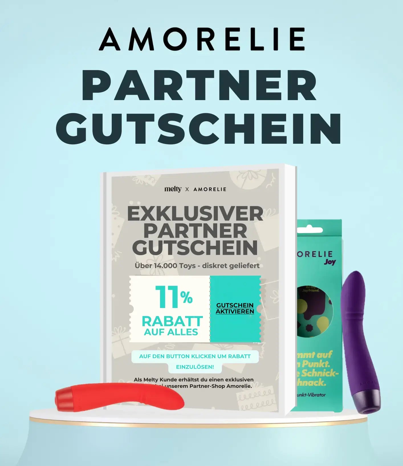 Melty x Amorelie Exklusiver Partner-Gutschein
